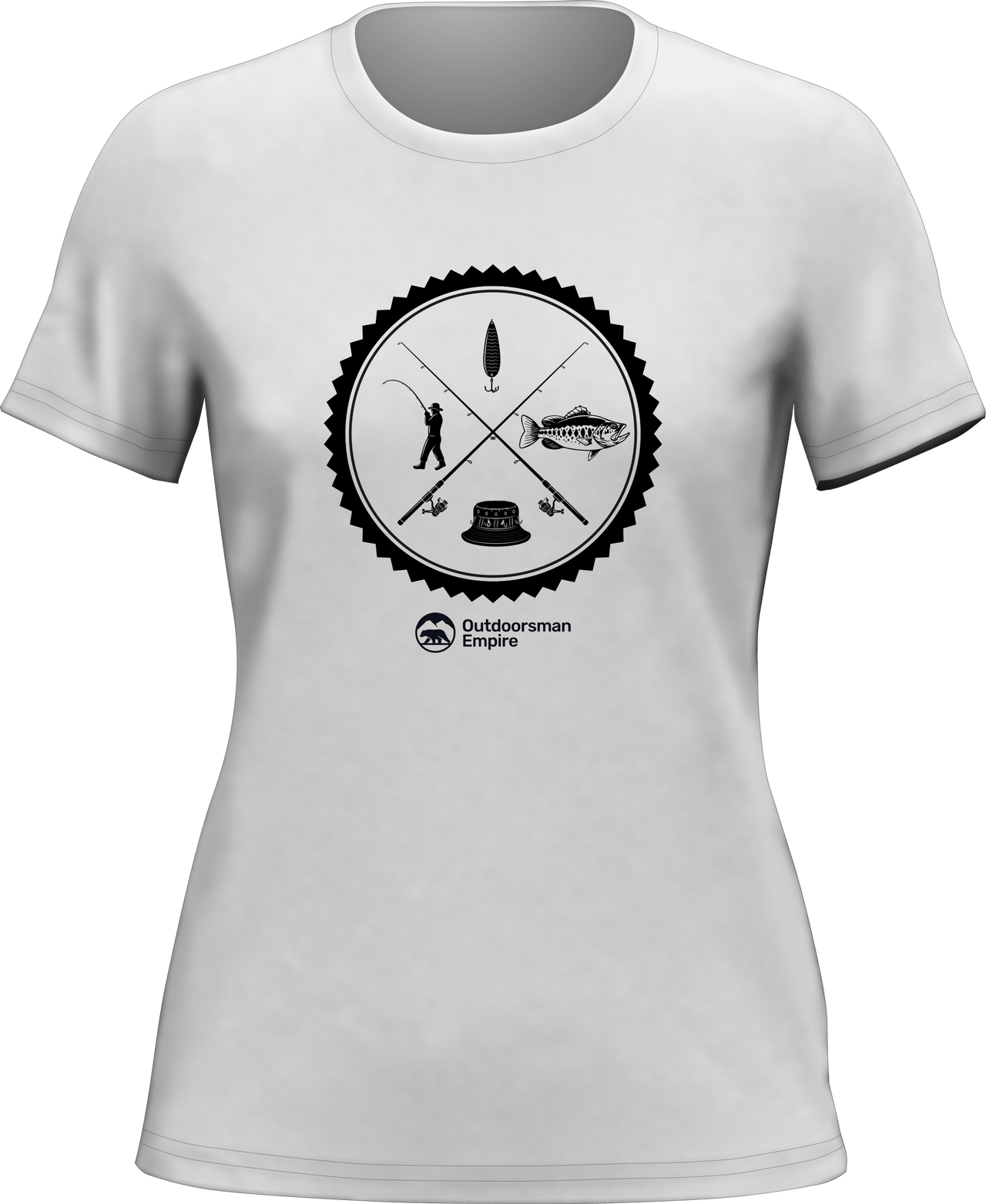 Fishing Vintage v2 T-Shirt for Women