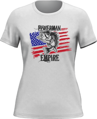 Thumbnail for Fisherman American Empire Color T-Shirt for Women