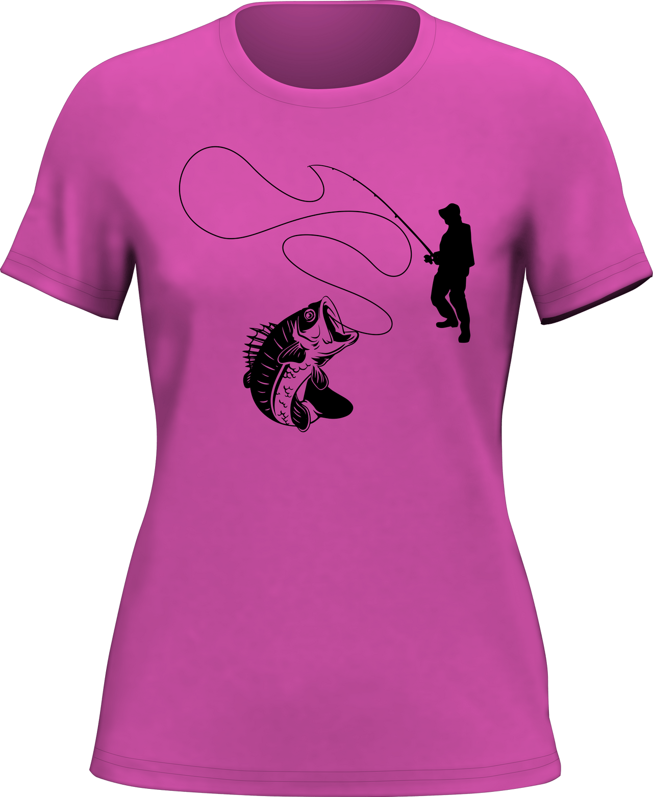 Fishing Lines T-Shirt for Women