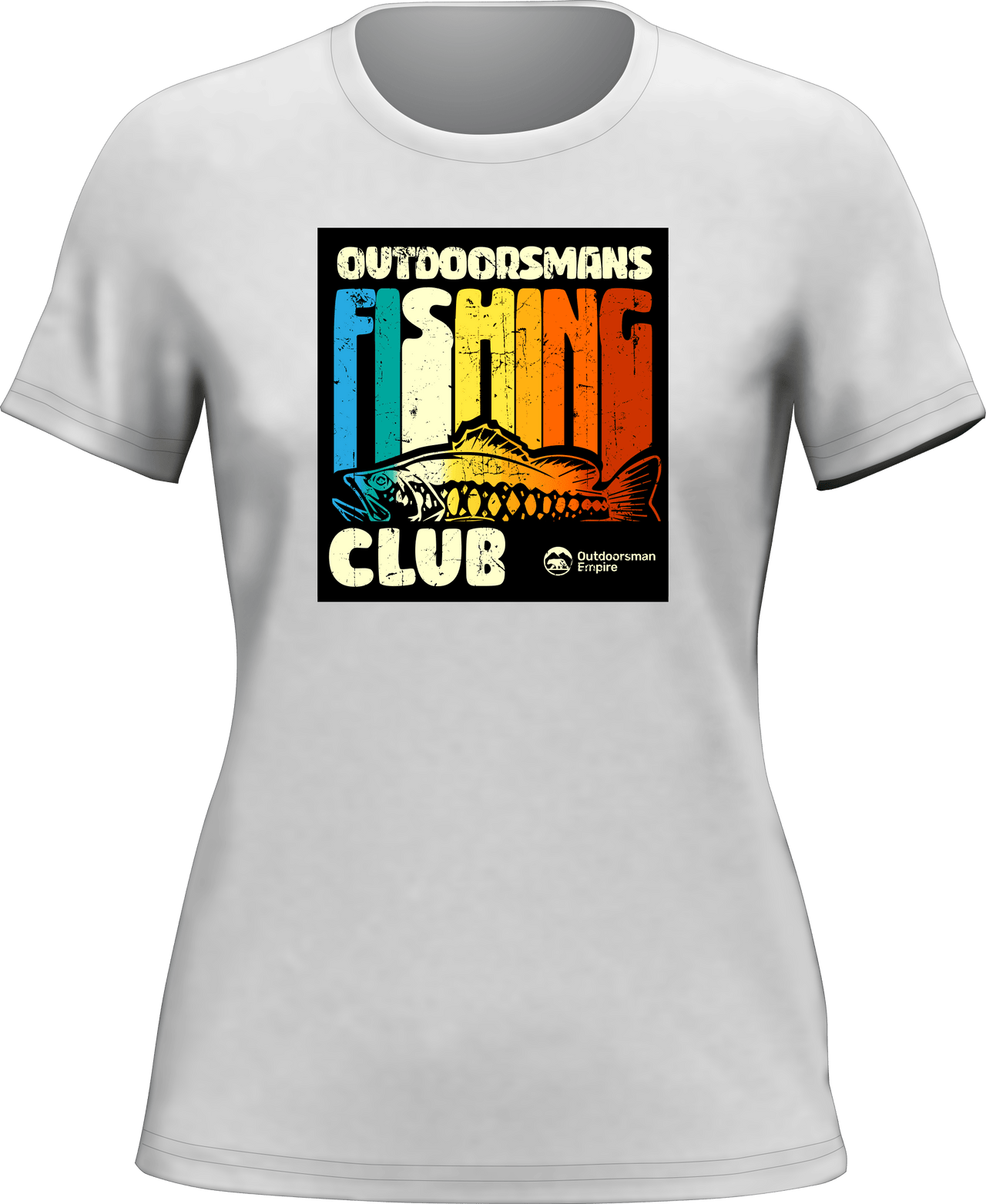 Outdoorsman Fishing Club T-Shirt for Women