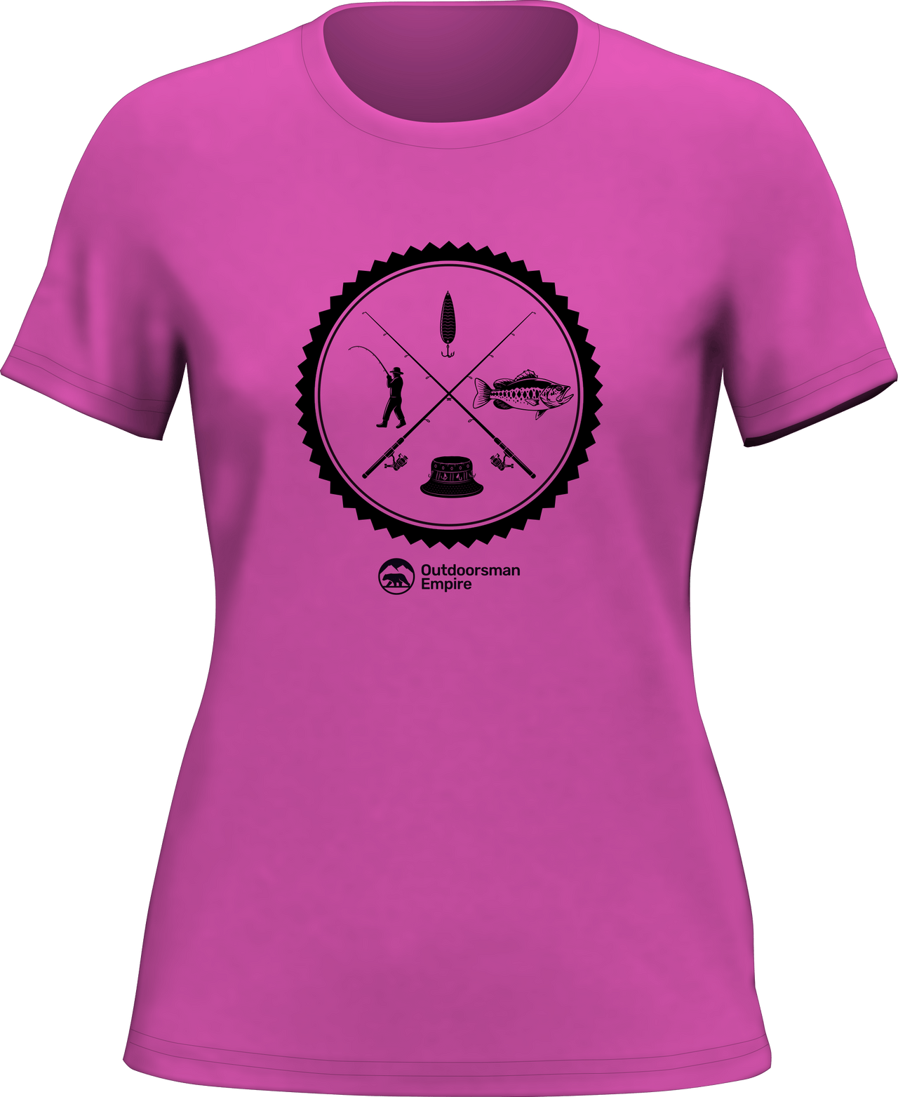 Fishing Vintage v2 T-Shirt for Women