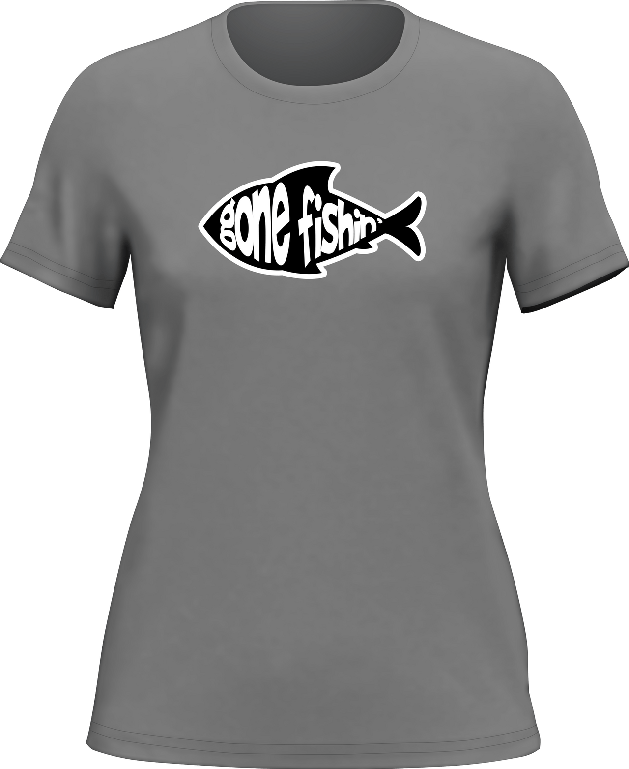 Gone Fishing v3 T-Shirt for Women