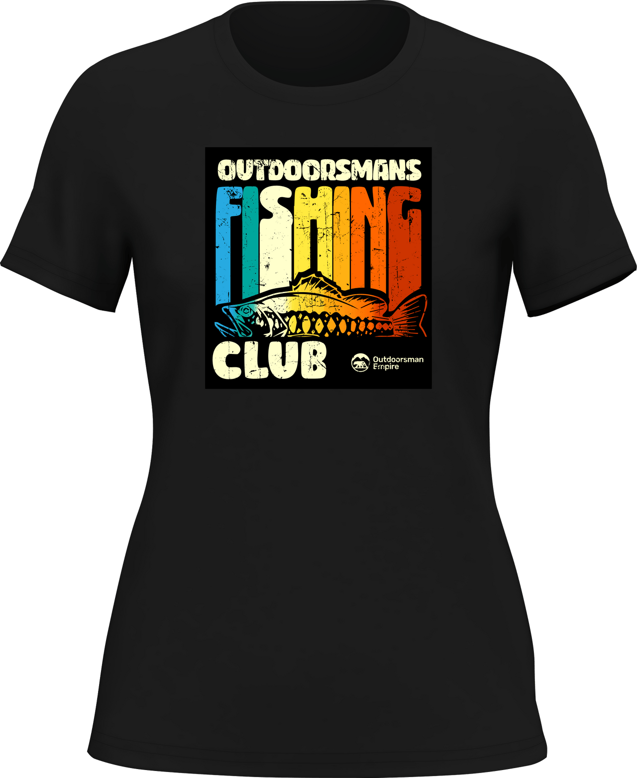Outdoorsman Fishing Club T-Shirt for Women