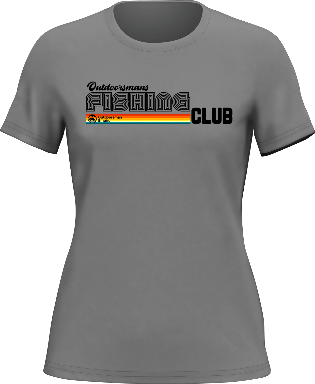 Outdoorsman Fishing Club Disco T-Shirt for Women