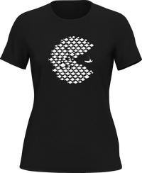 Thumbnail for Fishing Pacman Style T-Shirt for Women