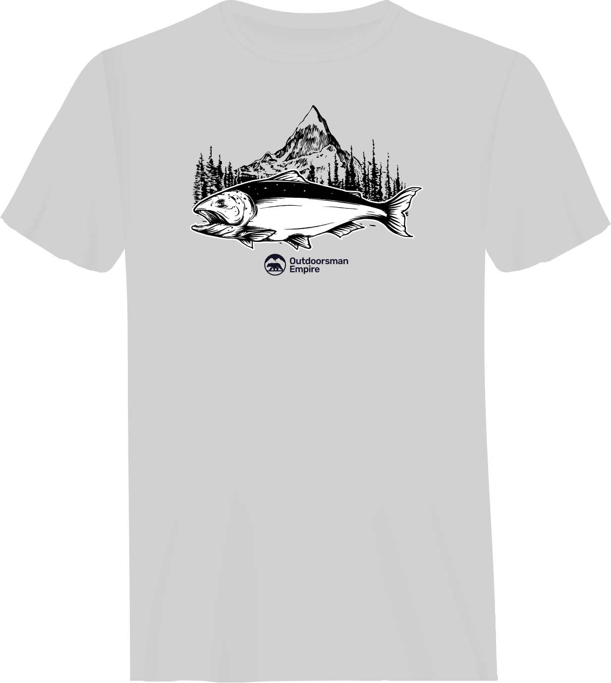 Fishing Mountain Man T-Shirt
