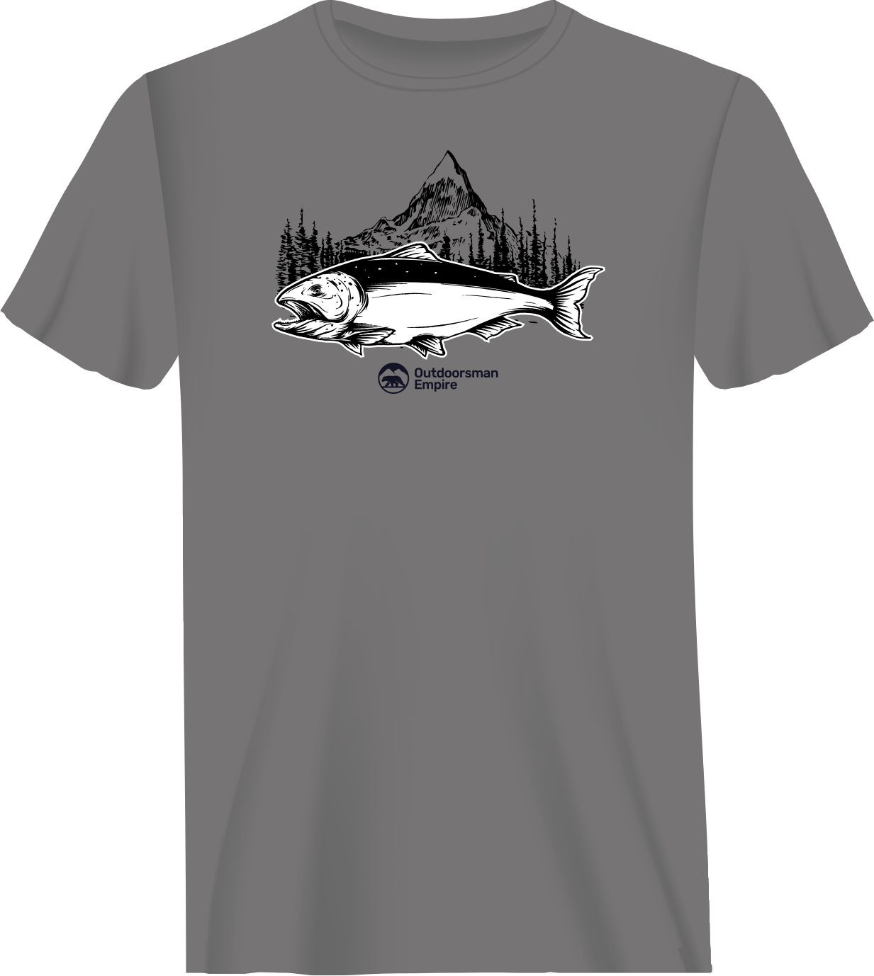 Fishing Mountain Man T-Shirt
