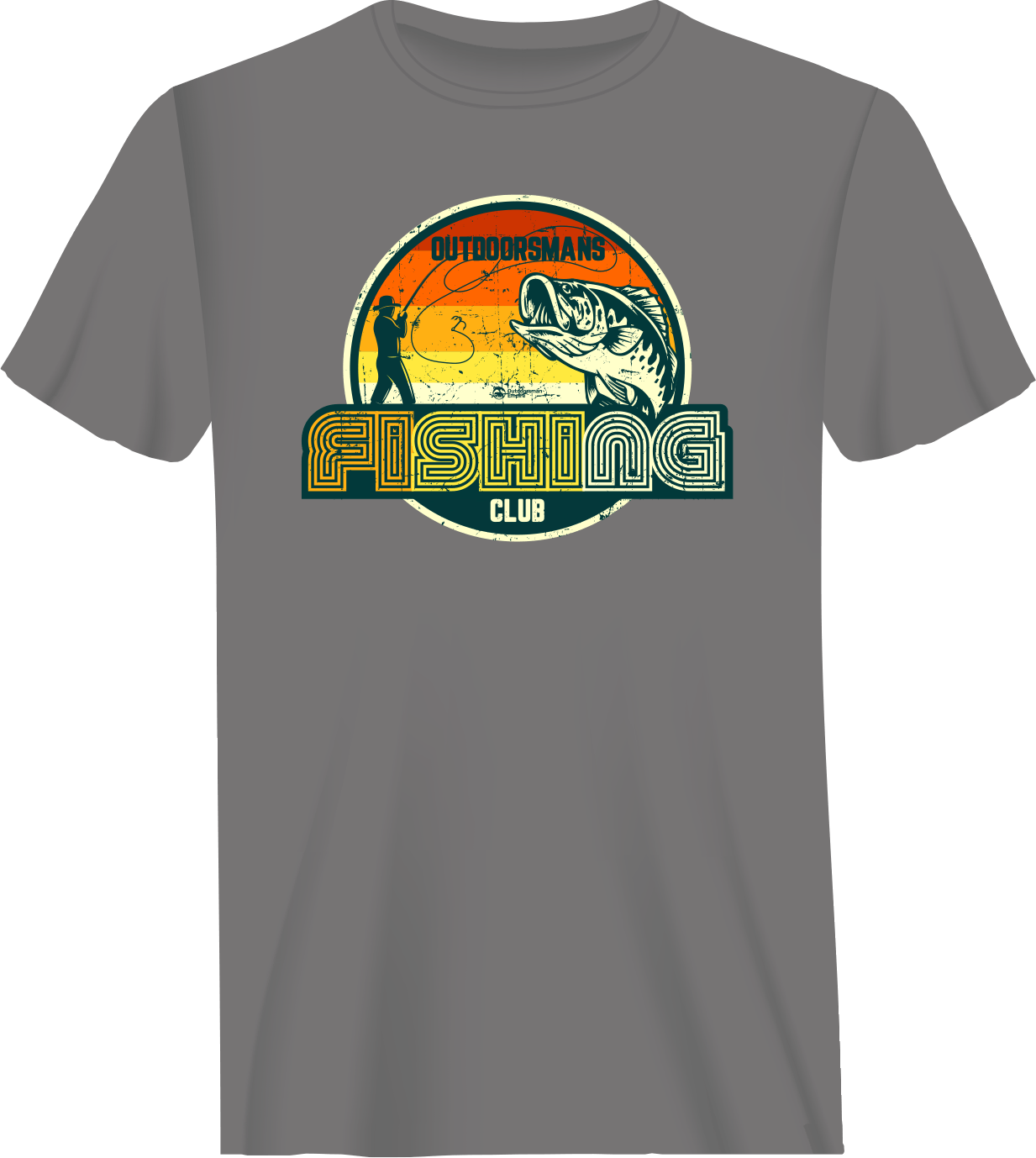 Outdoorsman Fishing Club 80 Man T-Shirt