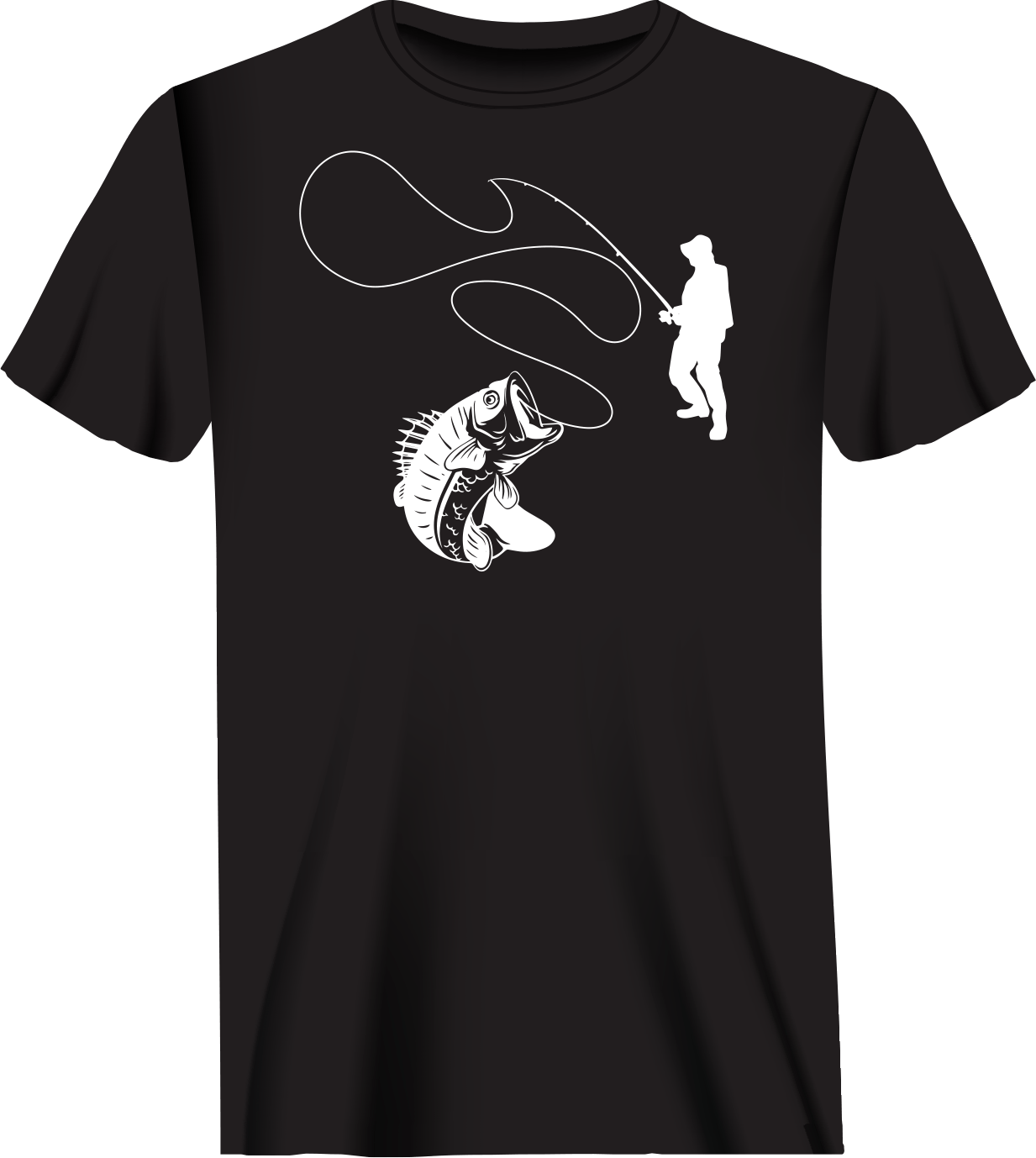 Fishing Lines Man T-Shirt