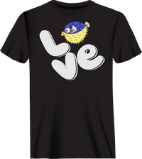 Thumbnail for Love Fishing Blue Blowfish Globe Man T-Shirt