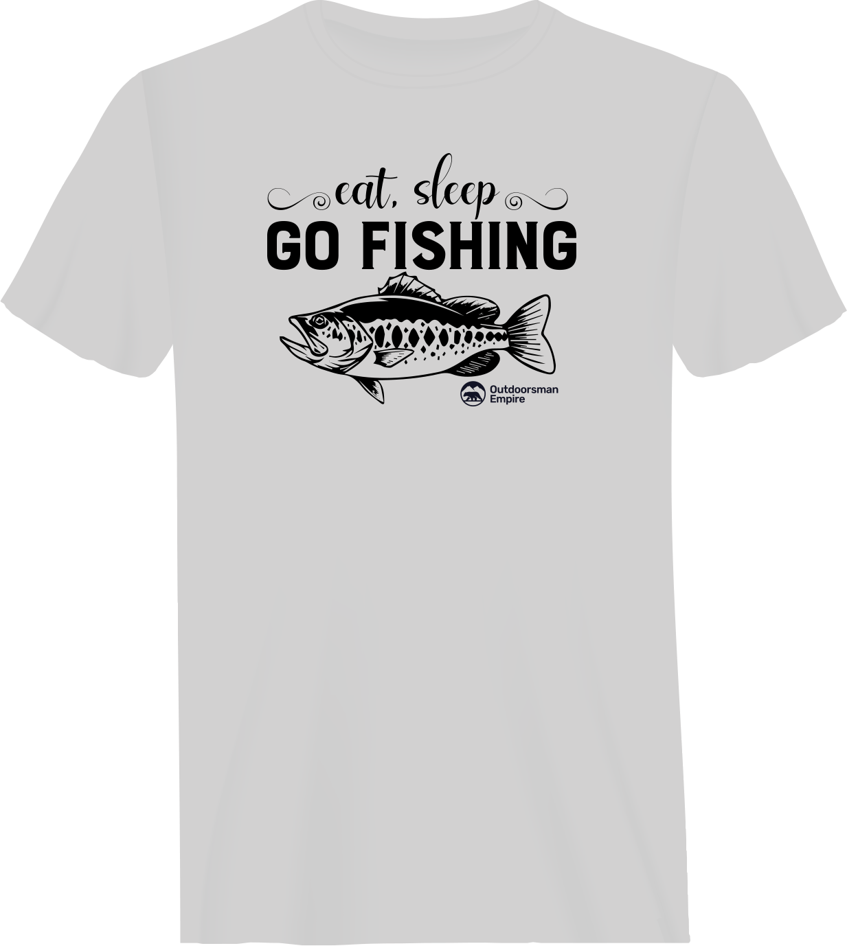 Eat Sleep Go Fishing Man T-Shirt