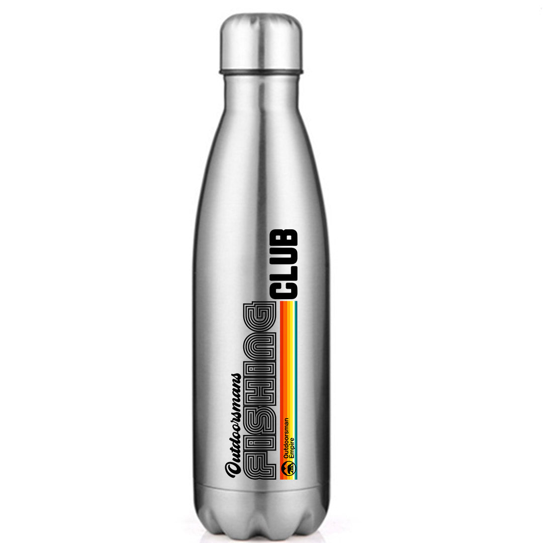Outdoorsman Fishing Club Disco' Stainless Steel Water Bottle