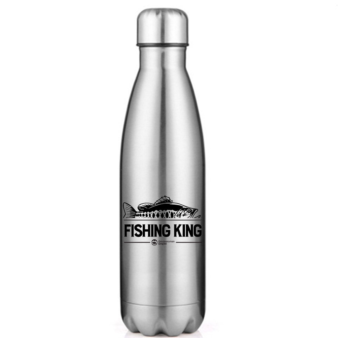 Fishing King' Stainless Steel Water Bottle