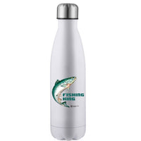 Thumbnail for Fishing Pixelated' Stainless Steel Water Bottle