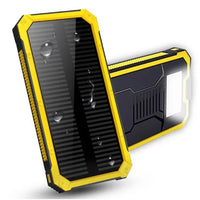 Thumbnail for Waterproof Solar Charging 10000mAh Battery Backup