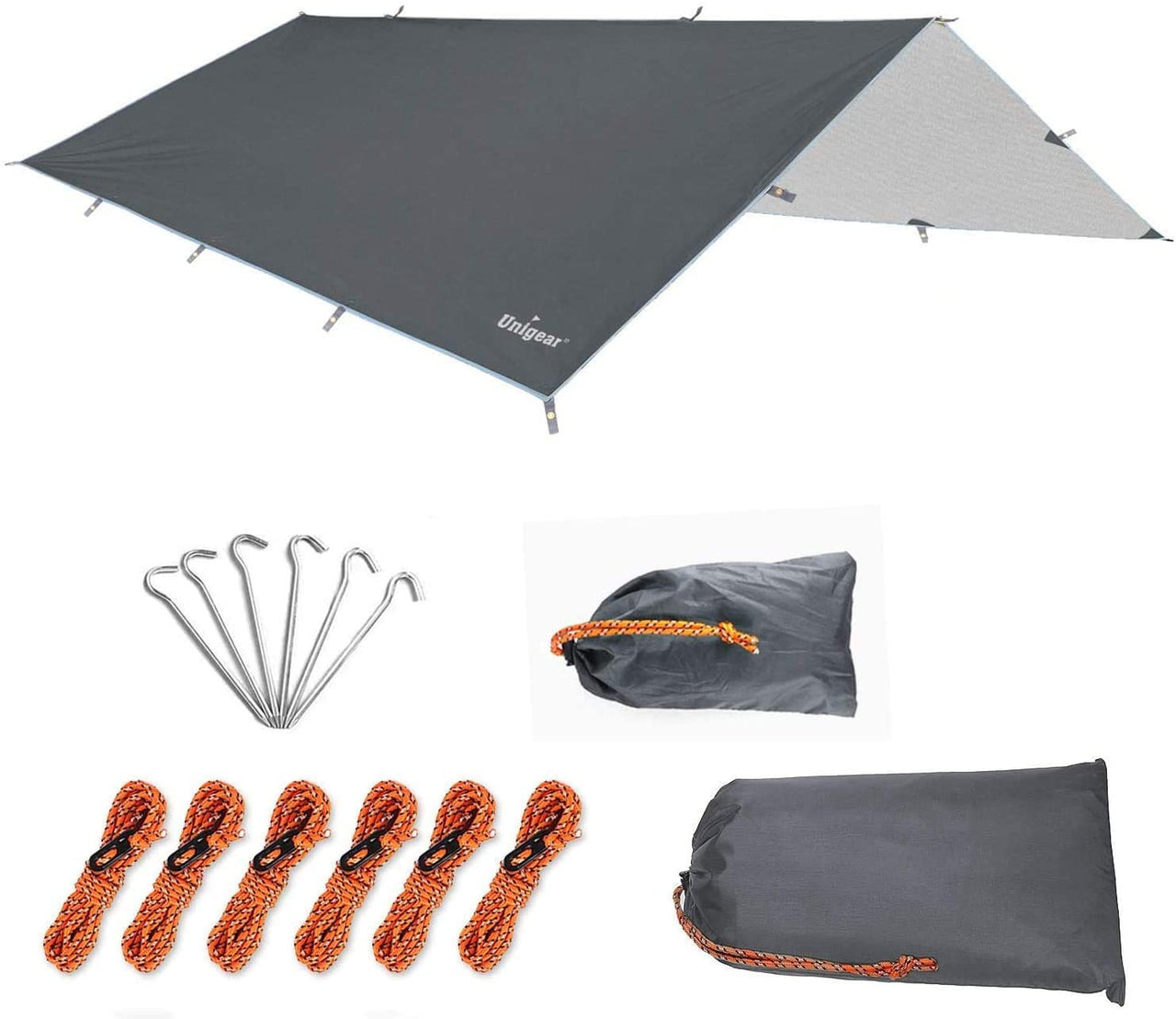 Rainproof Camping Hammock and Tent Tarp Shelter