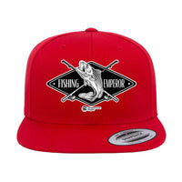 Thumbnail for Fishing Emperor v2 Embroidered Flat Bill Cap
