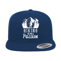 Thumbnail for Hiking Is My Passion Embroidered Flat Bill Cap
