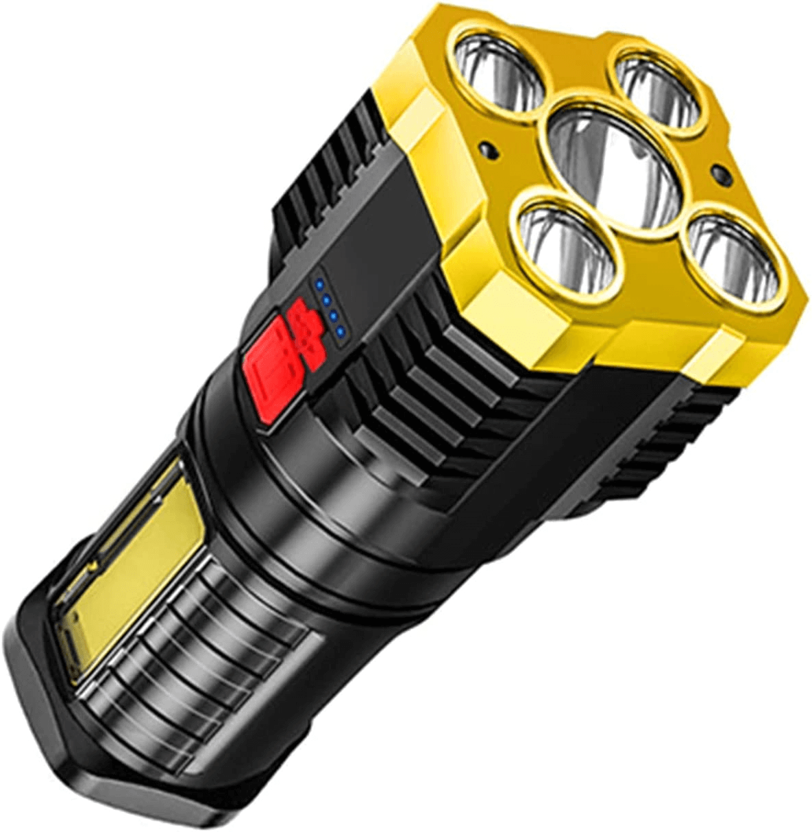 FlashLamp™ | Ultra Bright Waterproof Outdoor LED Flashlight with Side Lamp